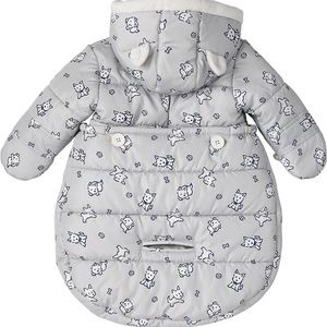 LONDON FOG Newborn Infant Baby Girl Boy Puffer Carbag Pram Bag Snowsuit Bunting